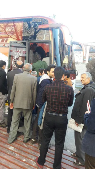 اعزام دومین مرحله مداحان استان به مشهد مقدس