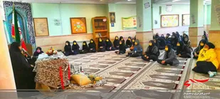برگزاری جشن انقلاب در مدرسه مهرماندگار واقع در پردیسان