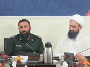 نشست هماهنگی برنامه های اعیاد ماه شعبان و هفته مهدویت در سپاه ناحیه پیشوا