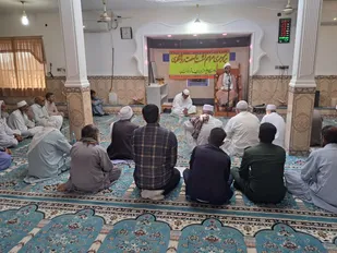 برگزاری نشست نهضت روشنگری در روستای کوشه تفتان جنوبی