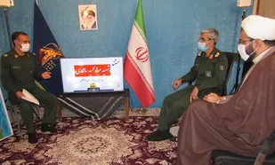 سرکشی فرمانده و مسئول نمایندگی سپاه امام سجاد (ع) از عوامل  ساخت مستند اولین شهید مدافع حرم هرمزگان