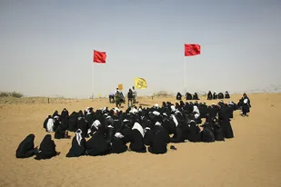 حضور کاروان راهیان نور دانشجویی اردبیل در کانال کمیل و فکه