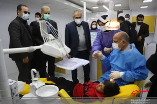 بازدید معاون پارلمانی رییس جمهور از روند ارائه خدمات تیم های پزشکی نورآوران در بستان