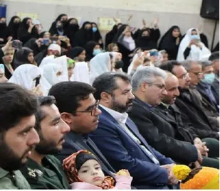 برگزاری جشن دختران انقلاب در شهرستان درمیان