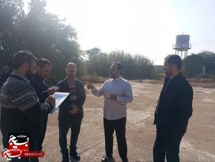 بازدید فرمانده سپاه قدس گیلان از اردوگاه راهیان نور شهید حبیب الهی در اهواز