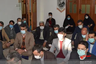 دیدار مسئولین جغتای با نماینده ولی فقیه شهرستان همزمان با آغاز دهه فجر