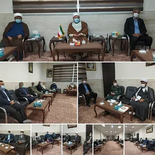 نشست هماهنگی بزرگداشت اولین سالگرد شهادت سپهبد شهید حاج قاسم سلیمانی در  قشم