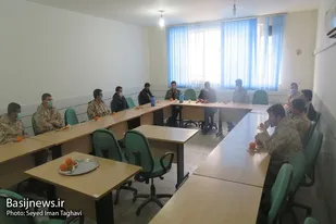 معارفه مسئول جديد مرکز آموزش سپاه استان انجام شد