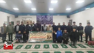 اعزام کاروان راهیان مکتب حاج قاسم سلیمانی از امیدیه به سمت کرمان