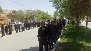 برگزاری مراسم سینه زنی سالروز شهادت امام جعفرصادق علیه السلام درشهرستان ایوان