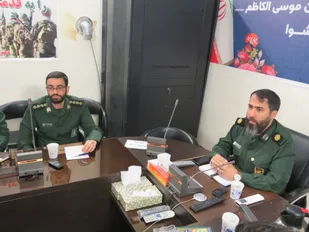 نشست هماهنگی راهیان نور خانوادگی در سپاه ناحیه پیشوا