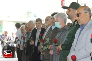 گلباران گلزار شهداء چهارصد دستگاه کرج