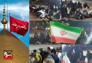 هندیجان درتجمع صد و پانزدهم و نهم محرم یوم العباس (ع) غرق درعزای شد