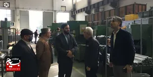 بازدید مسئول بسیج کارخانجات سپاه کربلا از قدیمی ترین شرکت تولیدی در مازندران