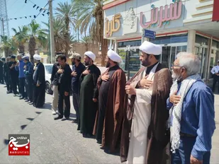 دسته روی سالروز  رئیس مذهب تشیع حضرت امام جعفر صادق علیه السلام در شهرستان زابل برگزار شد