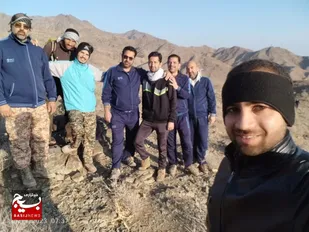کارکنان ناحیه کاشمر موفق به صعود قله چهل دختر شدند