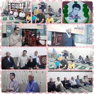 مراسم شب میلاد امام هادی(ع) و زادروز شهید احمد بختیاری در پیشوا