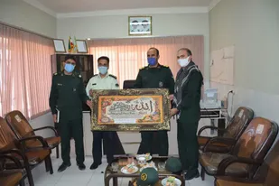 گرامیداشت هفته نیروی انتظامی در بفروئیه میبد