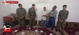 بسیجیان پایگاه شهید فقیه سمل، میهمان رزمنده کهنه&zwnj;کار دفاع مقدس شدند