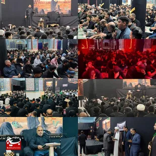 مراسم عزاداری دهه دوم محرم در حمیدیه