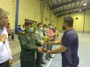 مسابقات چهارجانبه فوتسال به مناسبت هفته بسيج در بندرخمیر برگزارشد