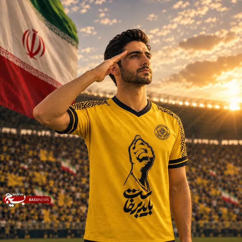 لباس جدید باشگاه مقاومت با شعار «باید برخاست» رونمایی شد