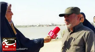 تجدید میثاق دانش آموزان فیروزکوهی باشهدای هشت سال دفاع مقدس