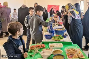 برگزاری جشنواره غذا ویژه پایگاه&zwnj;های حوزه حضرت مریم(س) همدان