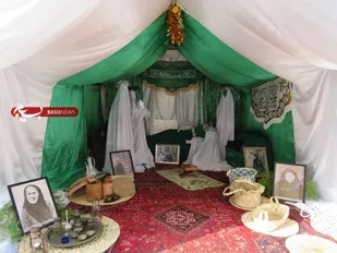 برگزاری نمایشگاه و ایستگاه صلواتی  به مناسبت روز زن در دلوار