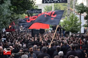مراسم عزاداری تاسوعای حسینی در مریانج