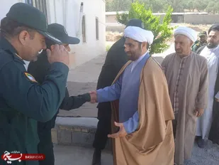 بازدید نماینده ولی فقیه در سپاه فتح کهگیلویه و بویراحمد از تیپ ۴۸ فتح