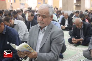 مراسم قرائت دعای روح&zwnj;بخش ندبه در دیّر برگزار شد