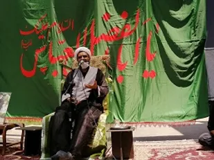 ظهر عاشورایی در کوچه شهید پاک نژاد توسط پایگاه مطهره حوزه نرجس خاتون ناحیه مرکزی یزد