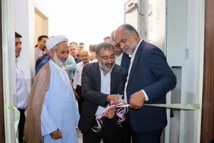 ساختمان جدید مرکز تلفن شهید سلیمانی مخابرات بهاباد همراه با سه طرح مخابراتی افتتاح شد