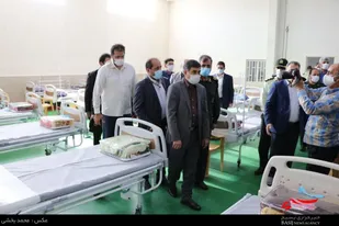 افتتاح بیمارستان صحرایی کووید ۱۹ در شهرستان فردیس/عکس