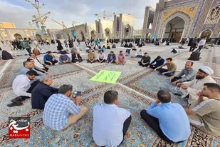 برگزاری اردوی زیارتی بسیجیان گردان امام علی(ع) فامنین