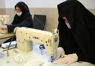 عزم جدی بسیجیان راسک برای مقابله با کرونا