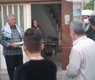 دیدار اعضای شورای حوزه دو حضرت ولی عصر (عج) با خانواده جاوید الاثر حبیب تحصیلداری
