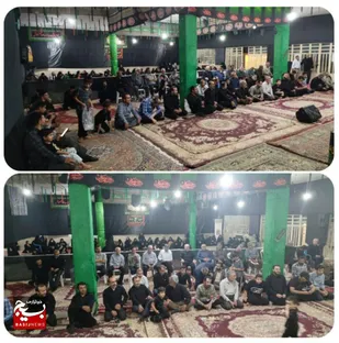 مراسم عزاداری حضرت رقیه(س) در قلعه تل شهرستان باغملک برگزار شد