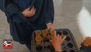 برگزاری مراسم غبارروبی گلزار شهدا و دیدار با خانواده شهید کریم کشته