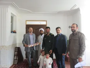 بازدید از بازنشستگان سپاه بندر ترکمن به مناسبت روز پاسدار