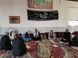 برگزاری گردهمایی فرماندهان پایگاه&zwnj;های حوزه بسیج محلات مالک اشتر منطقه خارتوران بیارجمند