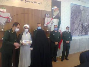 تقدیر از رابطین دفتر نمایندگی ولی فقیه در سپاه شاهرود برگزار شد