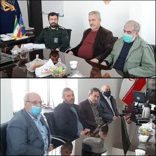 نشست صمیمی فرمانده سپاه پیشوا با پیشکسوتان جهاد و شهادت
