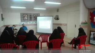 نشست مسئولین فضای مجازی حوزه حضرت فاطمه (س)