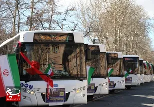 اهواز آماده میزبانی از میهمانان نوروزی/ ورود ۴۰ دستگاه اتوبوس درون شهری جدید به اهواز