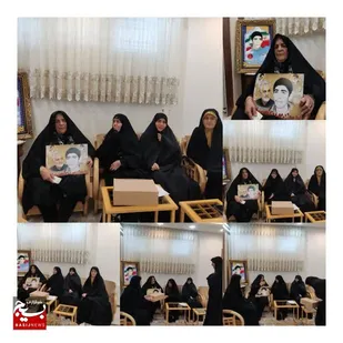دیدار با خانواده طلبه شهید مهدی نظری در فارسان