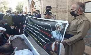 پیکر حجت&zwnj;الاسلام &laquo;حیدری&raquo; در جوار شهدای قم آرام گرفت
