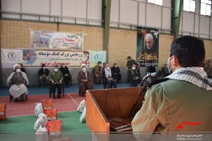کمک های مومنانه سپاه مرند در هفته بسیج