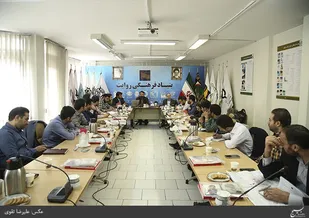 گزارش تصویری جلسه مسئولین روابط عمومی معاونت ها و اقشار بسیج در بنیاد فرهنگی روایت